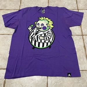 VERY RARE!! Johnny Cupcakes Beetlejuice Tee XL